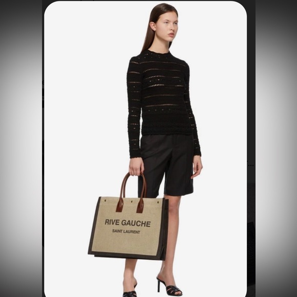 Saint Laurent Rive Gauche XL Tote - Picture 3 of 12